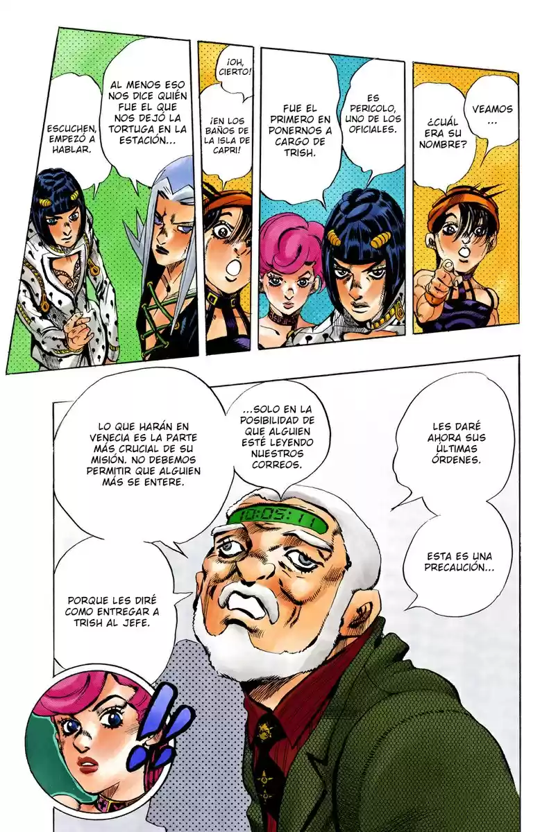 JoJo's Bizarre Adventure Part 5 - Vento Aureo [Official Colored] - Capítulo 68 - Página 16 - LectorTMOo
