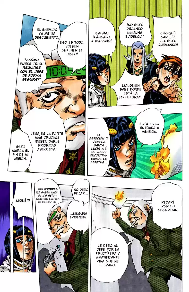 JoJo's Bizarre Adventure Part 5 - Vento Aureo [Official Colored] - Capítulo 68 - Página 18 - LectorTMOo