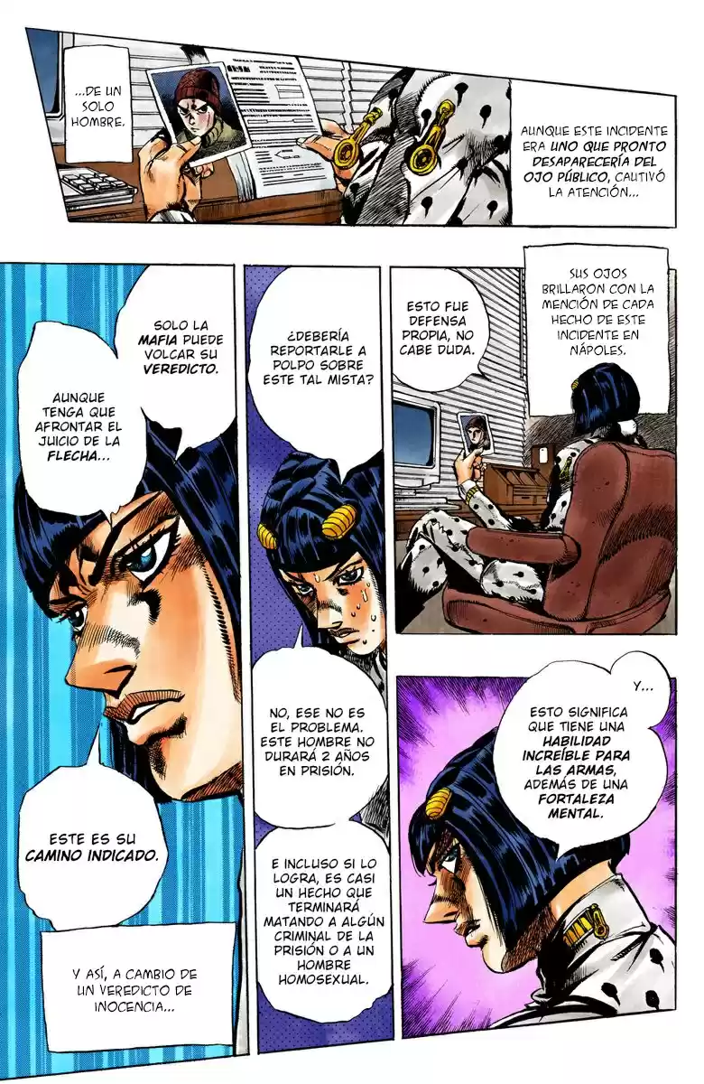 JoJo's Bizarre Adventure Part 5 - Vento Aureo [Official Colored] - Capítulo 69 - Página 10 - LectorTMOo