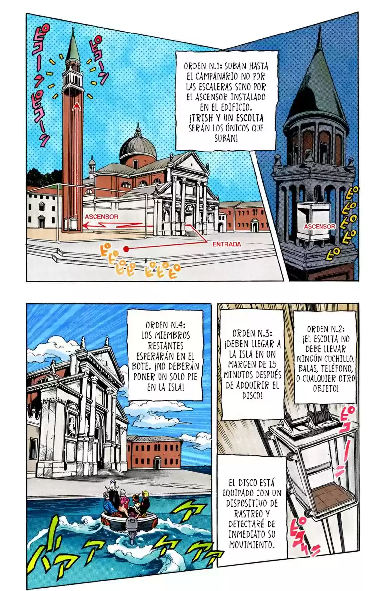 JoJo's Bizarre Adventure Part 5 - Vento Aureo [Official Colored] - Capítulo 77 - Página 6 - LectorTMOo