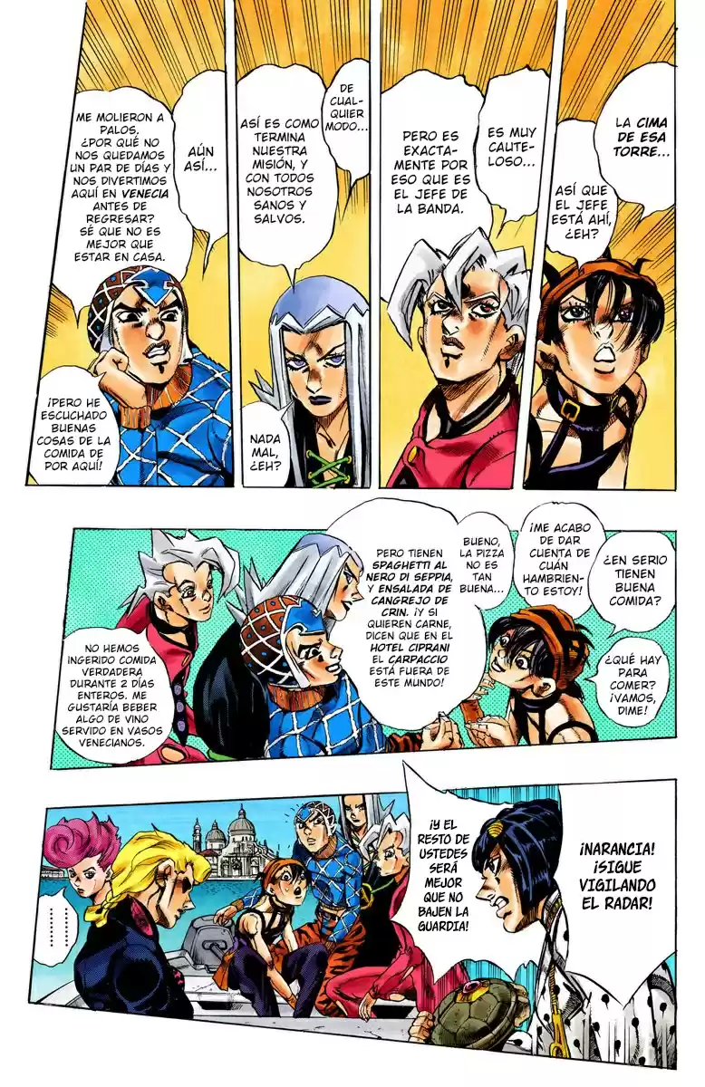JoJo's Bizarre Adventure Part 5 - Vento Aureo [Official Colored] - Capítulo 77 - Página 7 - LectorTMOo