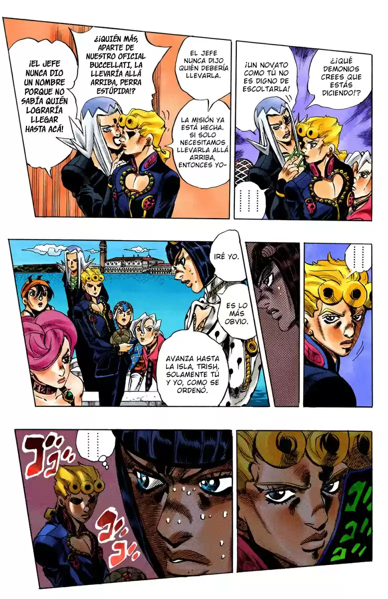JoJo's Bizarre Adventure Part 5 - Vento Aureo [Official Colored] - Capítulo 77 - Página 9 - LectorTMOo