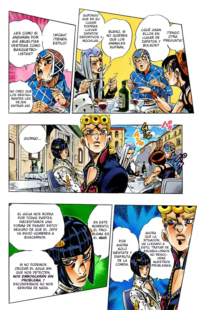 JoJo's Bizarre Adventure Part 5 - Vento Aureo [Official Colored] - Capítulo 85 - Página 5 - LectorTMOo