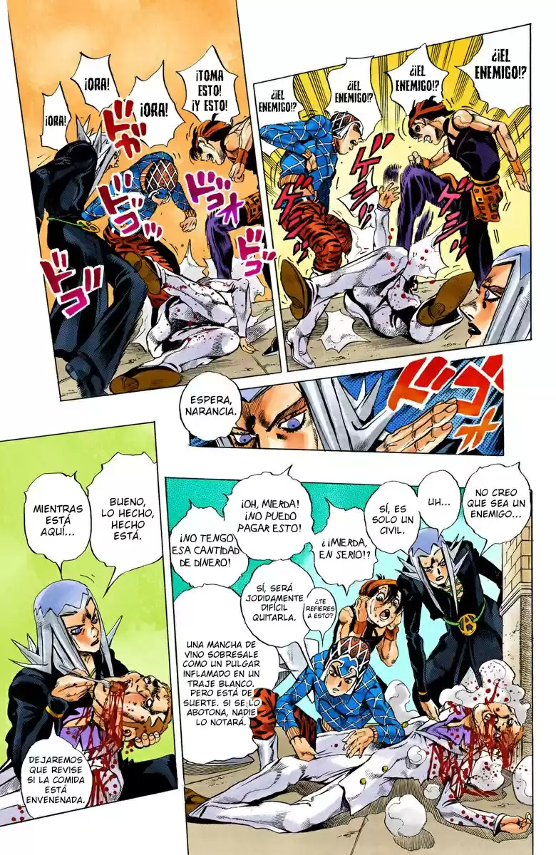 JoJo's Bizarre Adventure Part 5 - Vento Aureo [Official Colored] - Capítulo 85 - Página 8 - LectorTMOo