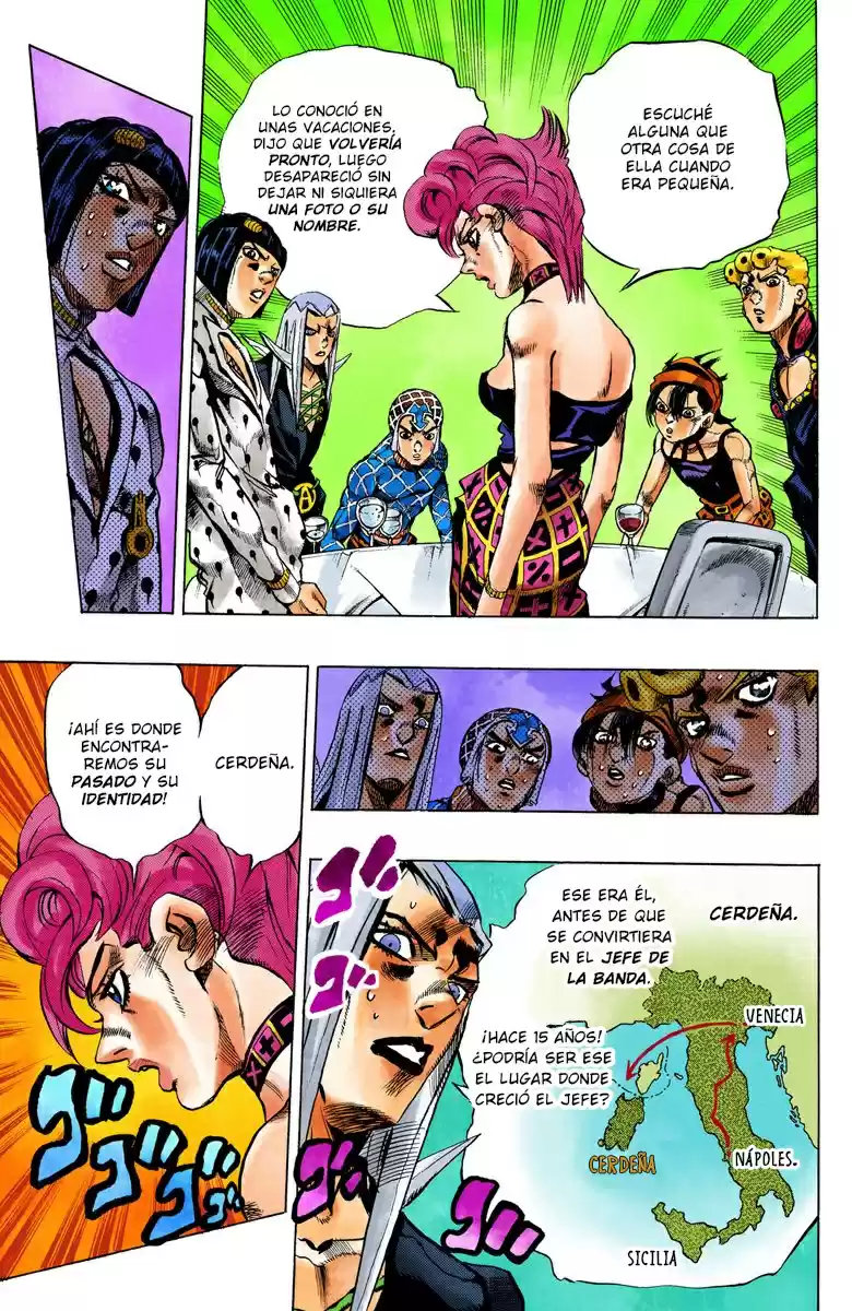 JoJo's Bizarre Adventure Part 5 - Vento Aureo [Official Colored] - Capítulo 85 - Página 16 - LectorTMOo