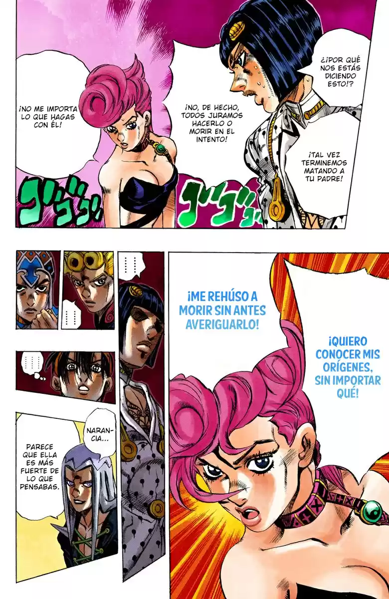 JoJo's Bizarre Adventure Part 5 - Vento Aureo [Official Colored] - Capítulo 85 - Página 17 - LectorTMOo