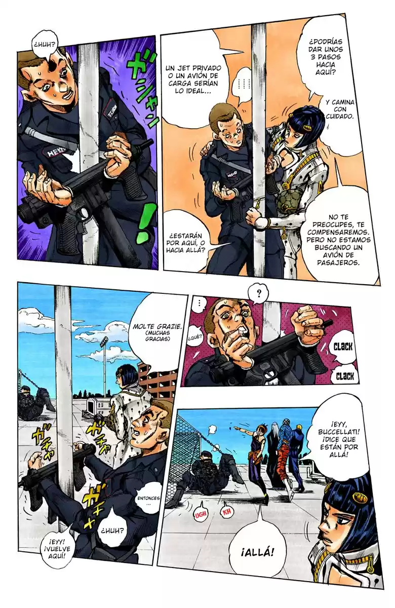 JoJo's Bizarre Adventure Part 5 - Vento Aureo [Official Colored] - Capítulo 93 - Página 5 - LectorTMOo