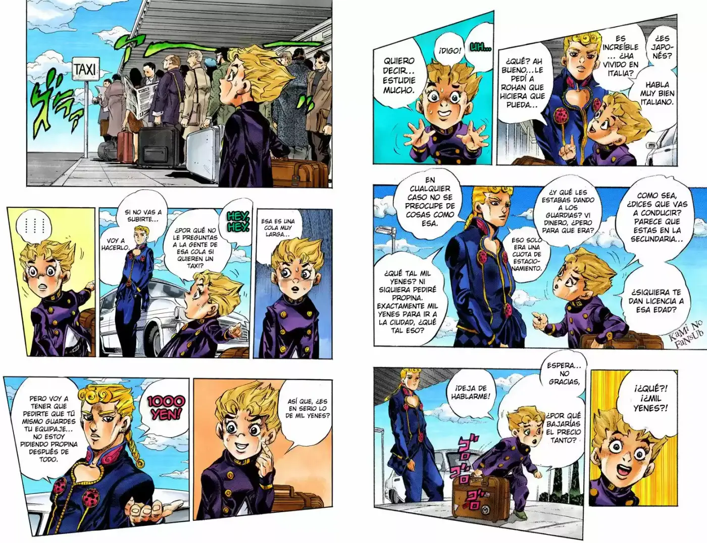 JoJo\'s Bizarre Adventure Part 5: Vento Aureo - Capítulo 440 - Página 8 - LectorTMOo