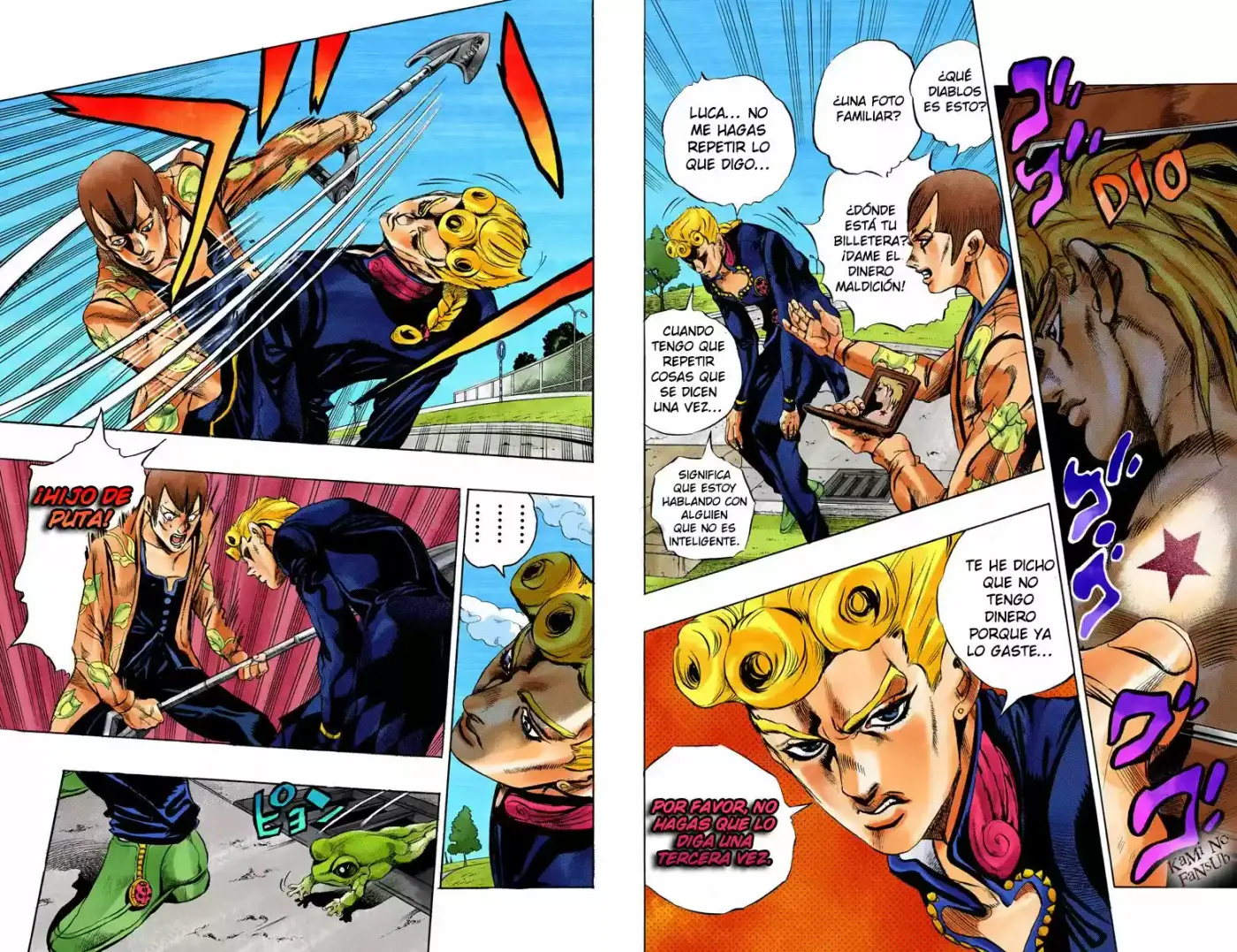 JoJo\'s Bizarre Adventure Part 5: Vento Aureo - Capítulo 441 - Página 8 - LectorTMOo