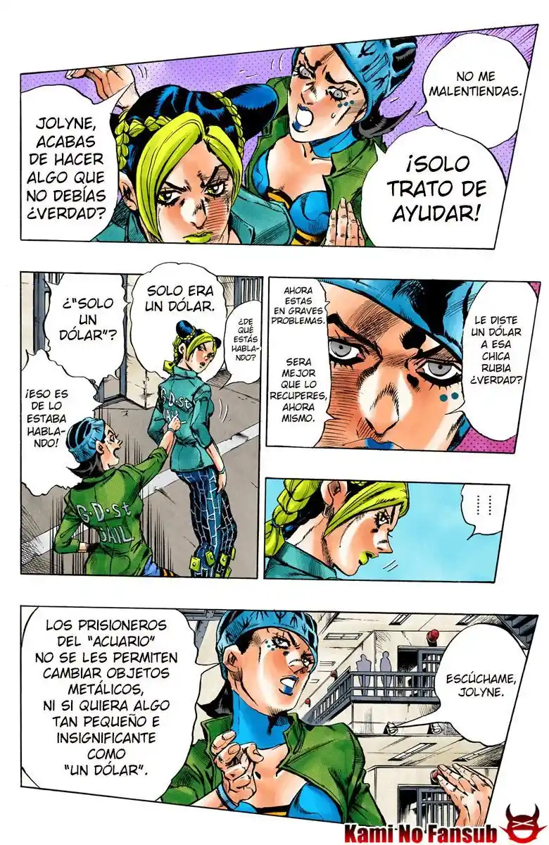 JoJo's Bizarre Adventure Part 6 - Stone Ocean [Official Colored] - Capítulo 10 - Página 10 - LectorTMOo