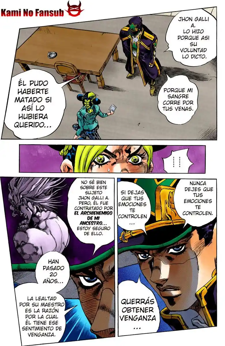 JoJo's Bizarre Adventure Part 6 - Stone Ocean [Official Colored] - Capítulo 12 - Página 15 - LectorTMOo