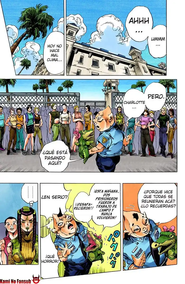 JoJo's Bizarre Adventure Part 6 - Stone Ocean [Official Colored] - Capítulo 26 - Página 8 - LectorTMOo