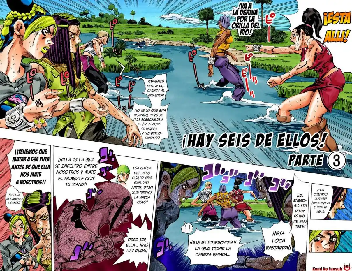 JoJo's Bizarre Adventure Part 6 - Stone Ocean [Official Colored] - Capítulo 28 - Página 4 - LectorTMOo