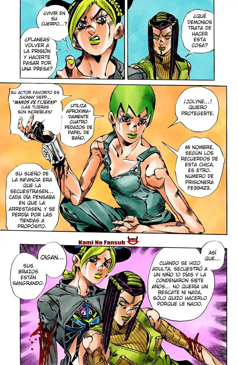 JoJo's Bizarre Adventure Part 6 - Stone Ocean [Official Colored] - Capítulo 33 - Página 9 - LectorTMOo
