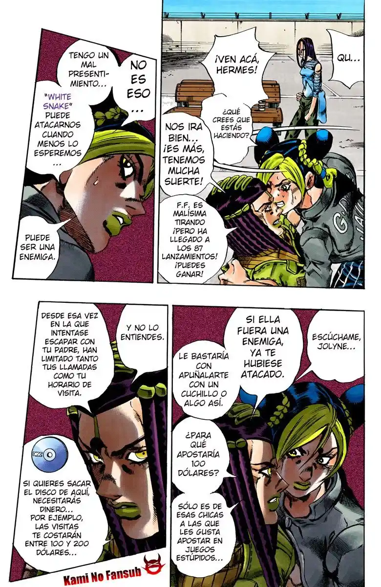 JoJo's Bizarre Adventure Part 6 - Stone Ocean [Official Colored] - Capítulo 35 - Página 6 - LectorTMOo