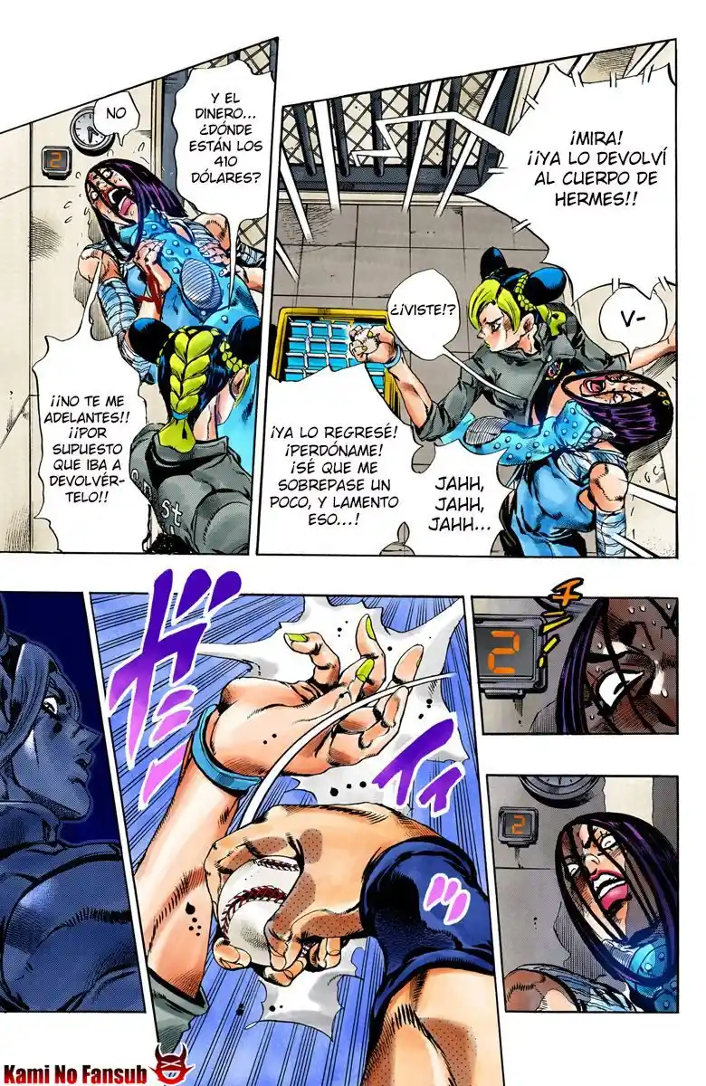 JoJo's Bizarre Adventure Part 6 - Stone Ocean [Official Colored] - Capítulo 39 - Página 8 - LectorTMOo