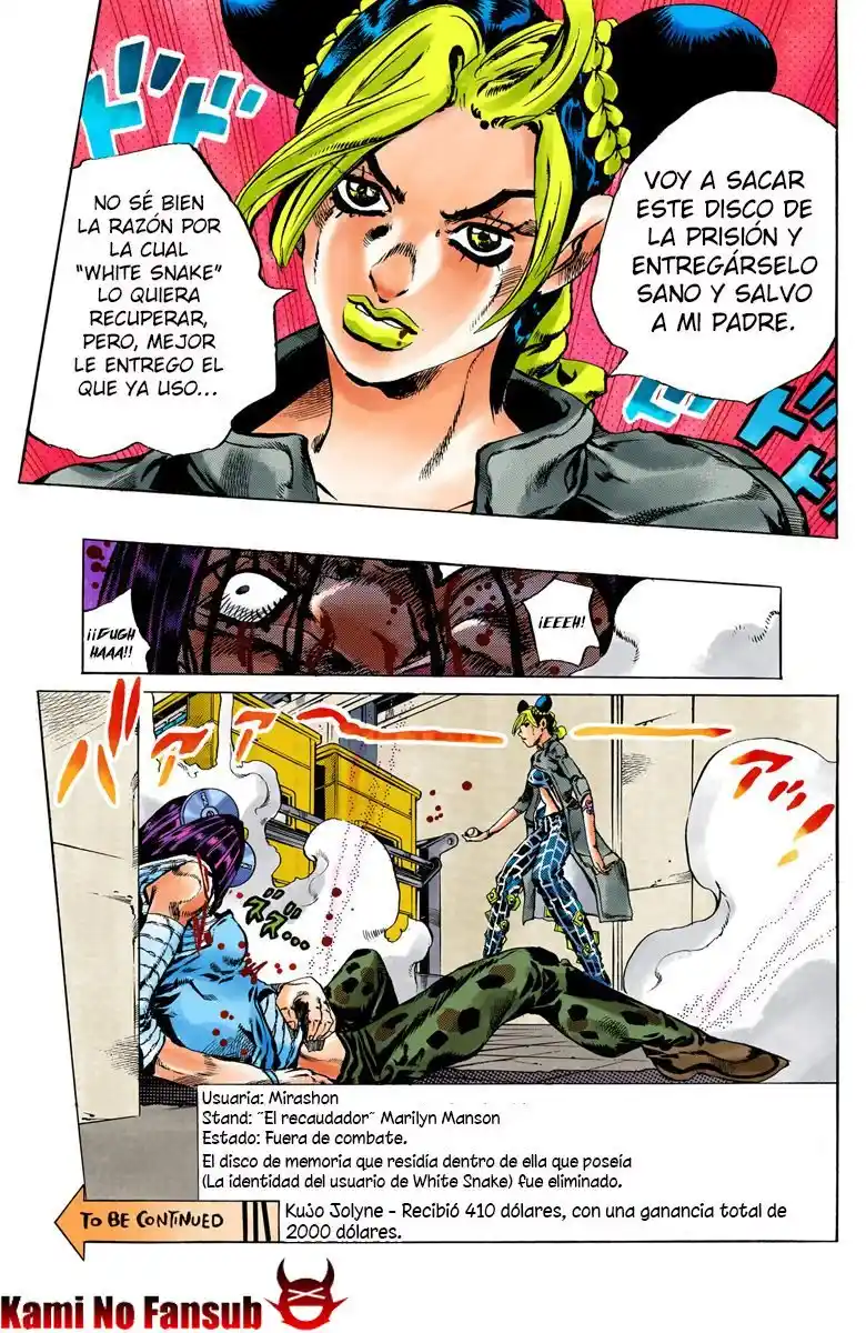 JoJo's Bizarre Adventure Part 6 - Stone Ocean [Official Colored] - Capítulo 39 - Página 20 - LectorTMOo