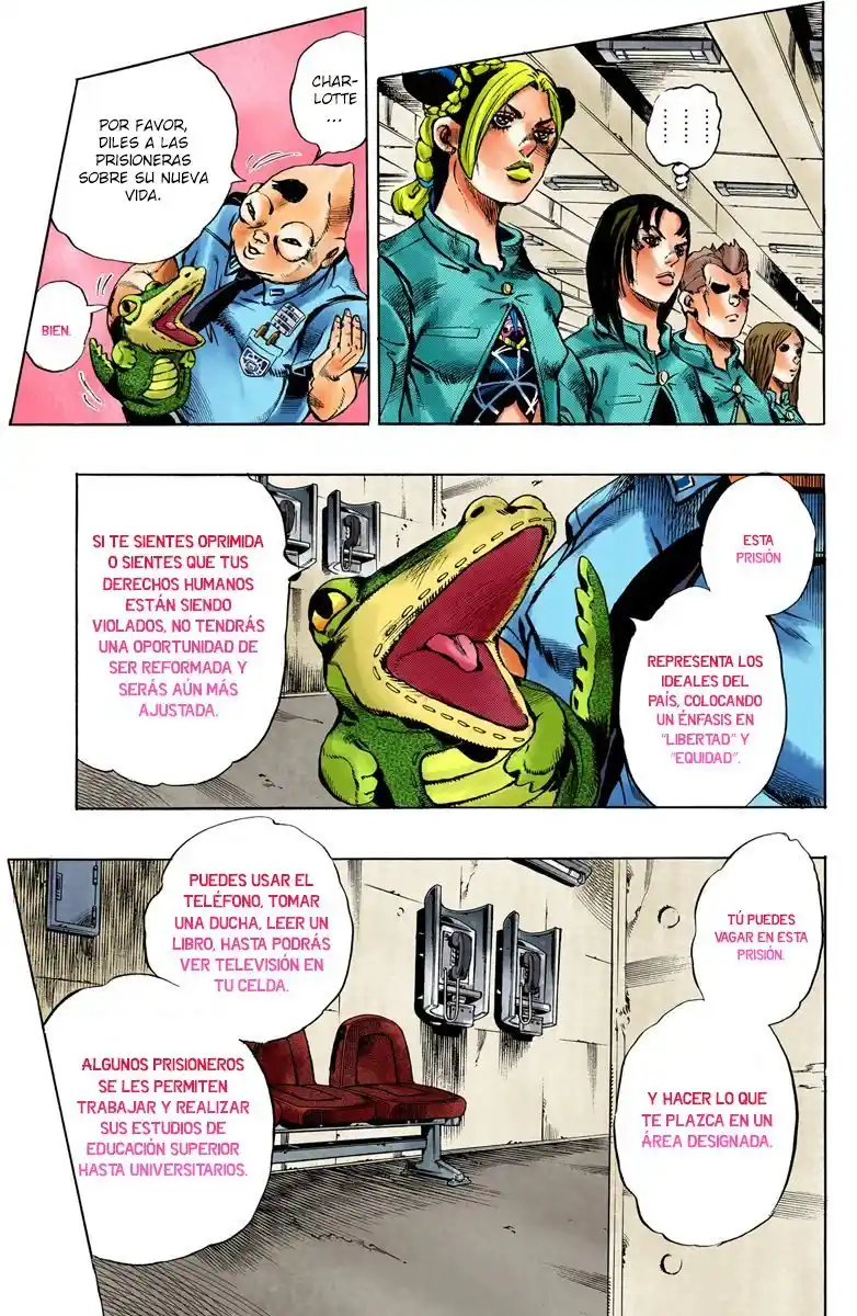 JoJo's Bizarre Adventure Part 6 - Stone Ocean [Official Colored] - Capítulo 4 - Página 5 - LectorTMOo