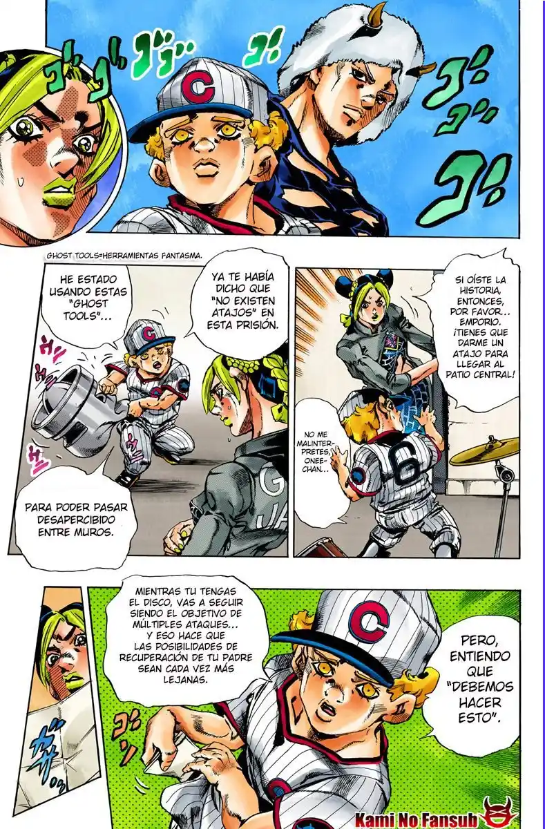JoJo's Bizarre Adventure Part 6 - Stone Ocean [Official Colored] - Capítulo 40 - Página 12 - LectorTMOo