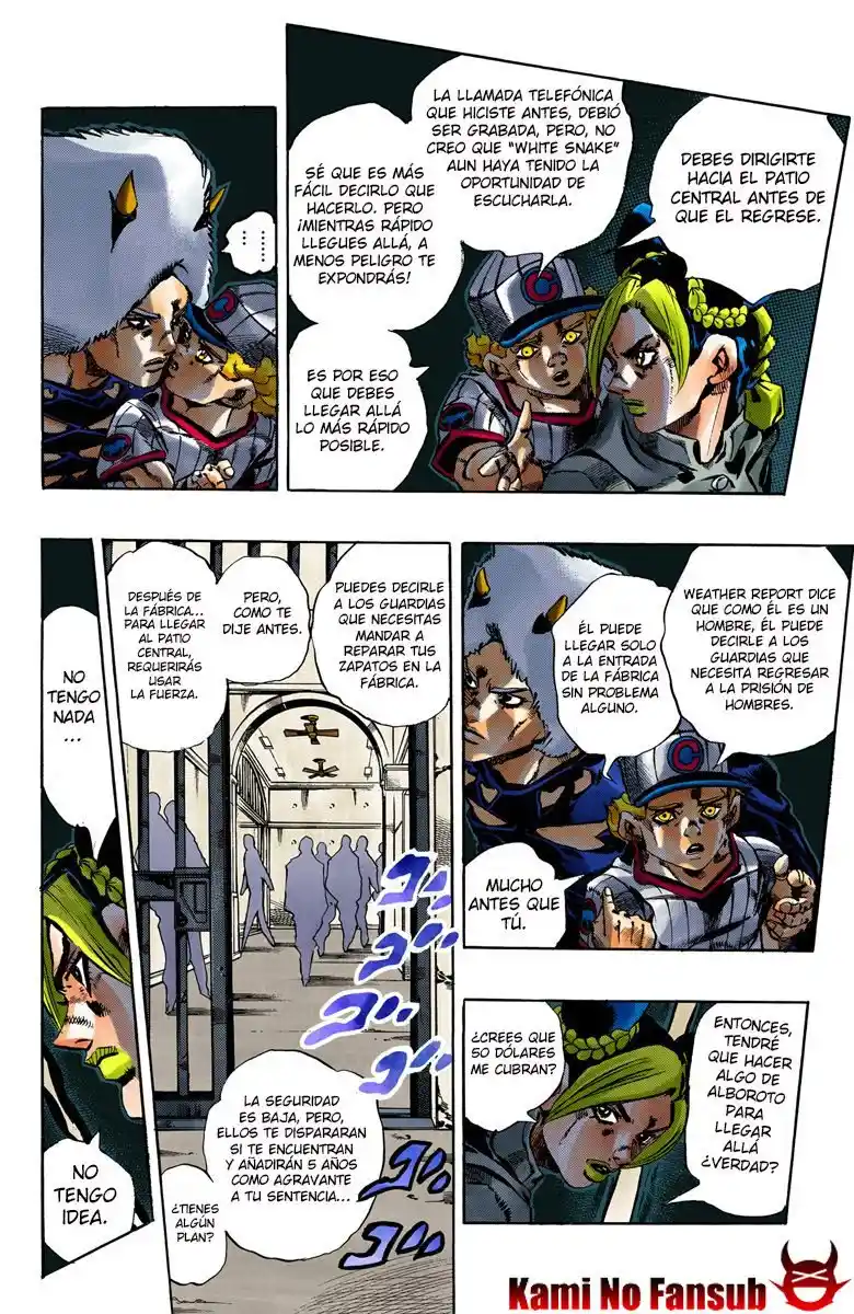 JoJo's Bizarre Adventure Part 6 - Stone Ocean [Official Colored] - Capítulo 41 - Página 8 - LectorTMOo