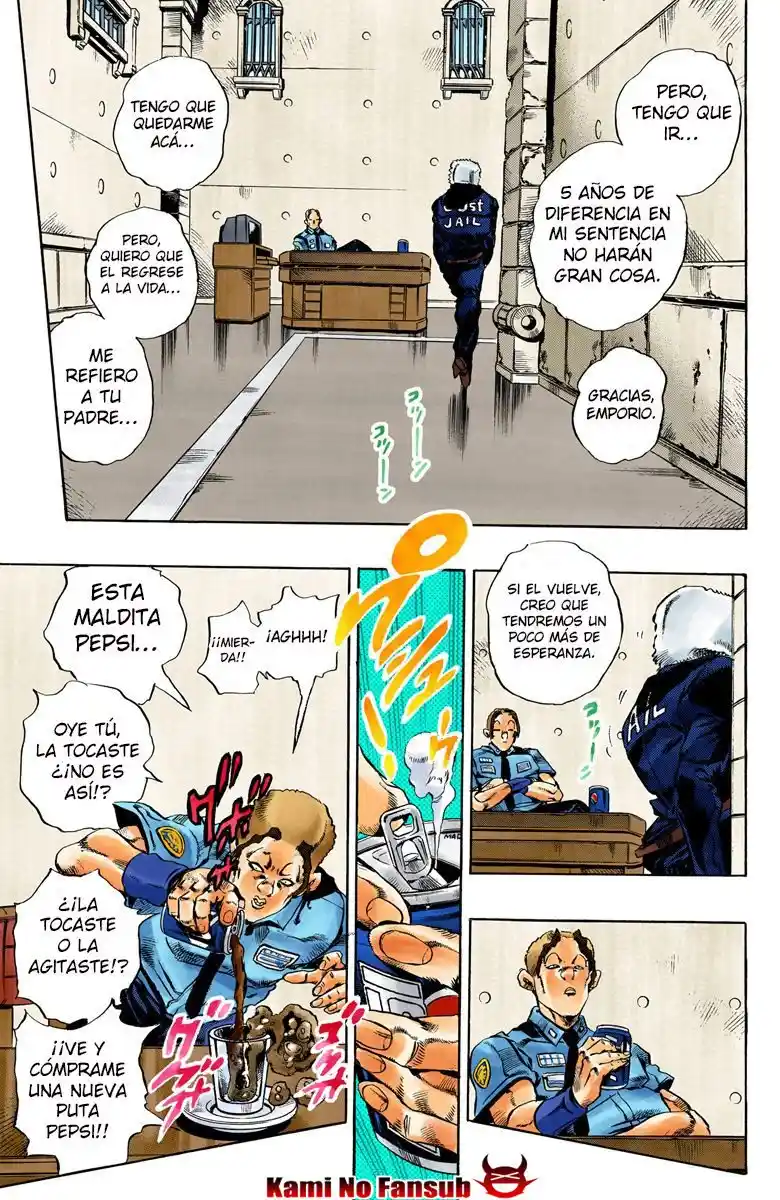 JoJo's Bizarre Adventure Part 6 - Stone Ocean [Official Colored] - Capítulo 41 - Página 9 - LectorTMOo