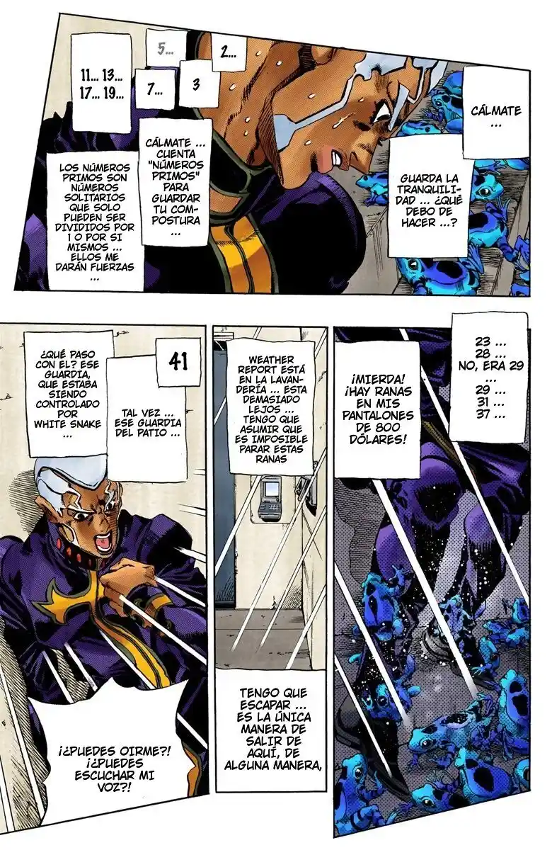 JoJo's Bizarre Adventure Part 6 - Stone Ocean [Official Colored] - Capítulo 49 - Página 6 - LectorTMOo