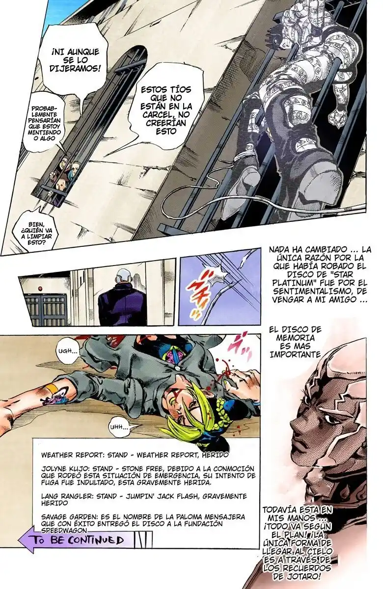 JoJo's Bizarre Adventure Part 6 - Stone Ocean [Official Colored] - Capítulo 50 - Página 17 - LectorTMOo