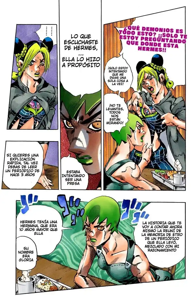 JoJo's Bizarre Adventure Part 6 - Stone Ocean [Official Colored] - Capítulo 51 - Página 7 - LectorTMOo