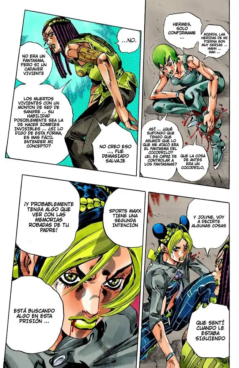 JoJo's Bizarre Adventure Part 6 - Stone Ocean [Official Colored] - Capítulo 55 - Página 10 - LectorTMOo