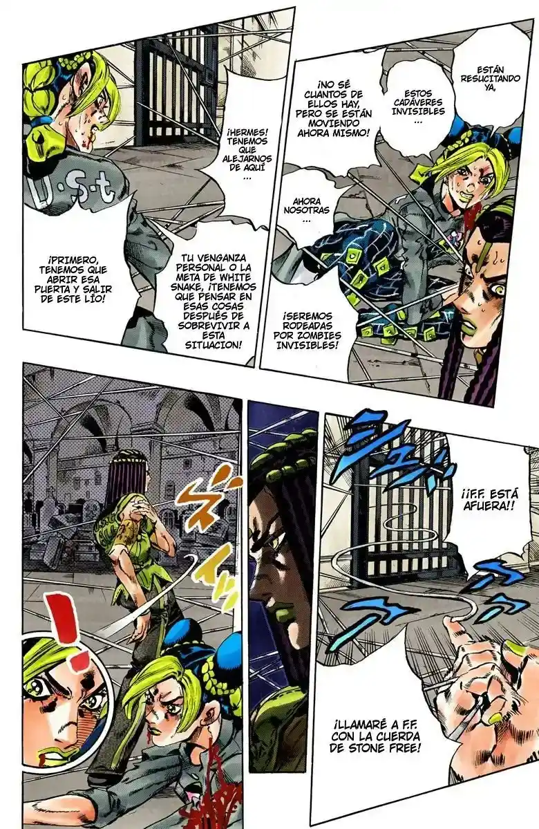 JoJo's Bizarre Adventure Part 6 - Stone Ocean [Official Colored] - Capítulo 56 - Página 12 - LectorTMOo