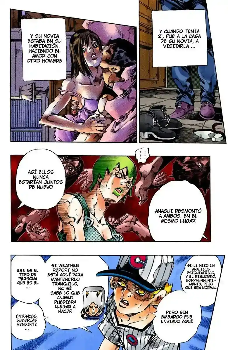 JoJo's Bizarre Adventure Part 6 - Stone Ocean [Official Colored] - Capítulo 59 - Página 8 - LectorTMOo