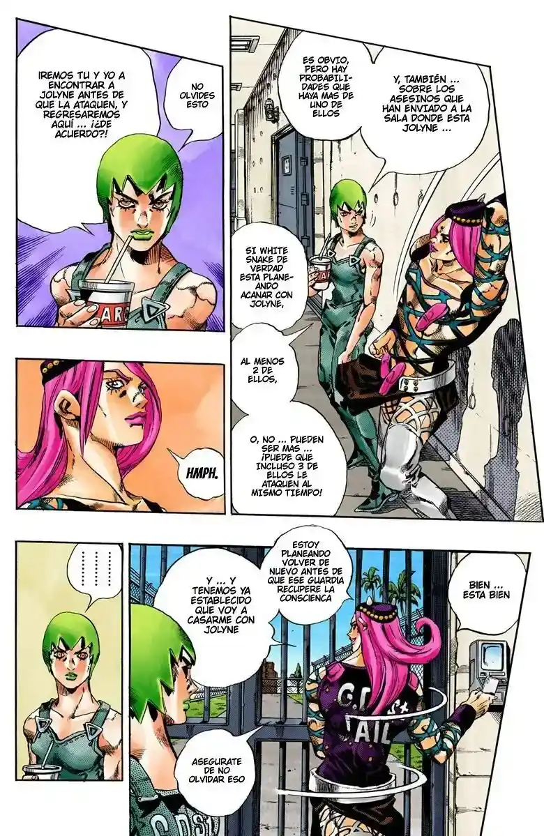 JoJo's Bizarre Adventure Part 6 - Stone Ocean [Official Colored] - Capítulo 62 - Página 4 - LectorTMOo