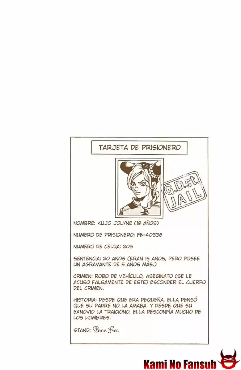 JoJo's Bizarre Adventure Part 6: Stone Ocean - Capítulo 27.50 - Página 2 - LectorTMOo