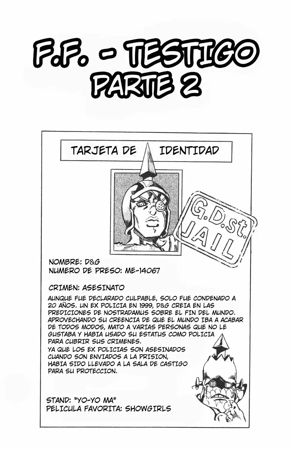 JoJo's Bizarre Adventure Part 6: Stone Ocean - Capítulo 84 - Página 1 - LectorTMOo