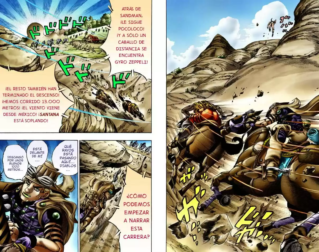 JoJo's Bizarre Adventure Part 7 - Steel Ball Run [Official Colored] - Capítulo 10 - Página 7 - LectorTMOo
