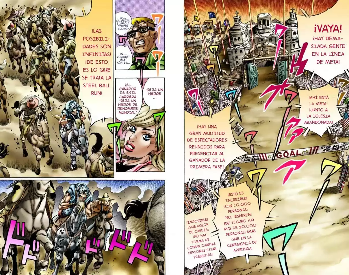 JoJo's Bizarre Adventure Part 7 - Steel Ball Run [Official Colored] - Capítulo 10 - Página 11 - LectorTMOo