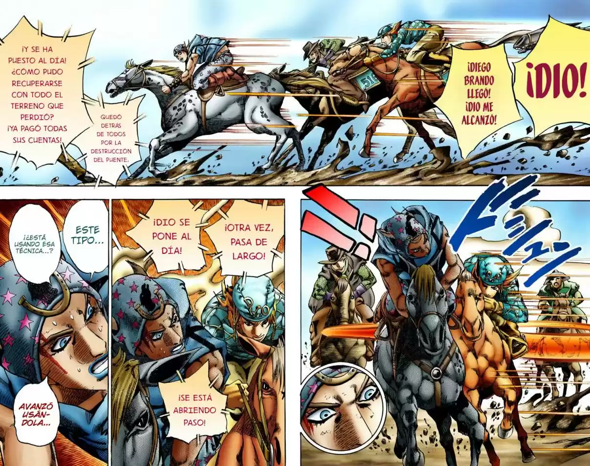 JoJo's Bizarre Adventure Part 7 - Steel Ball Run [Official Colored] - Capítulo 10 - Página 14 - LectorTMOo