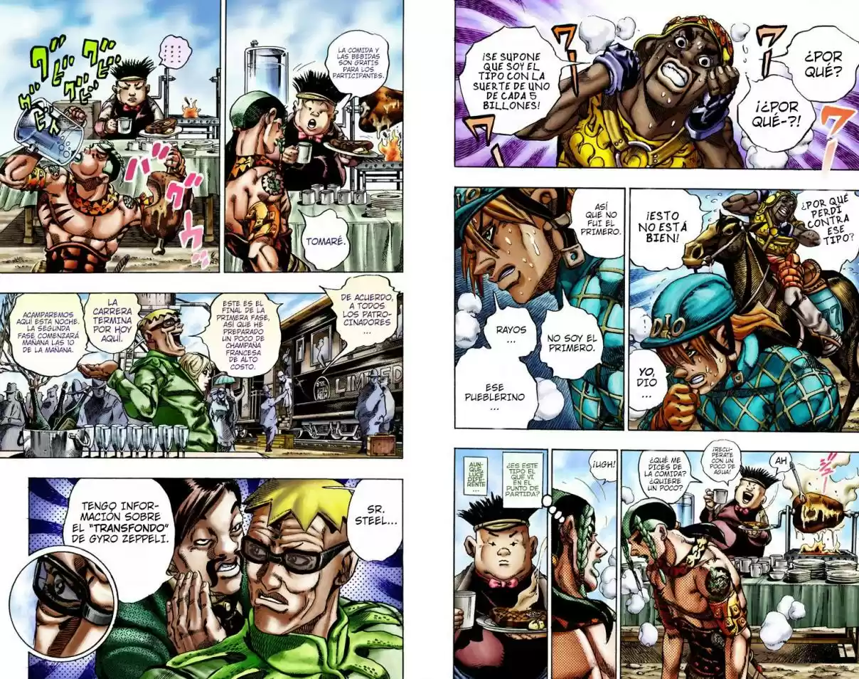 JoJo's Bizarre Adventure Part 7 - Steel Ball Run [Official Colored] - Capítulo 12 - Página 5 - LectorTMOo