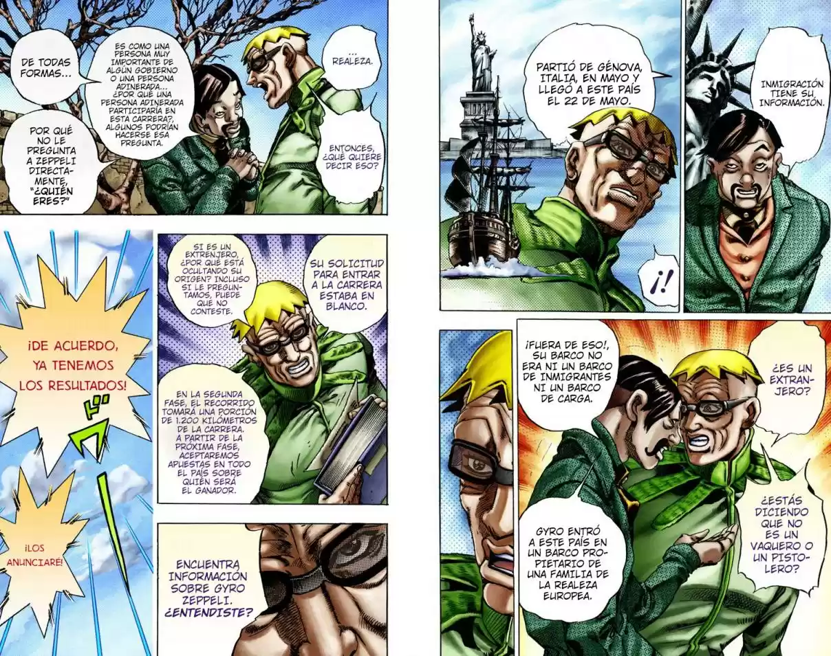 JoJo's Bizarre Adventure Part 7 - Steel Ball Run [Official Colored] - Capítulo 12 - Página 6 - LectorTMOo