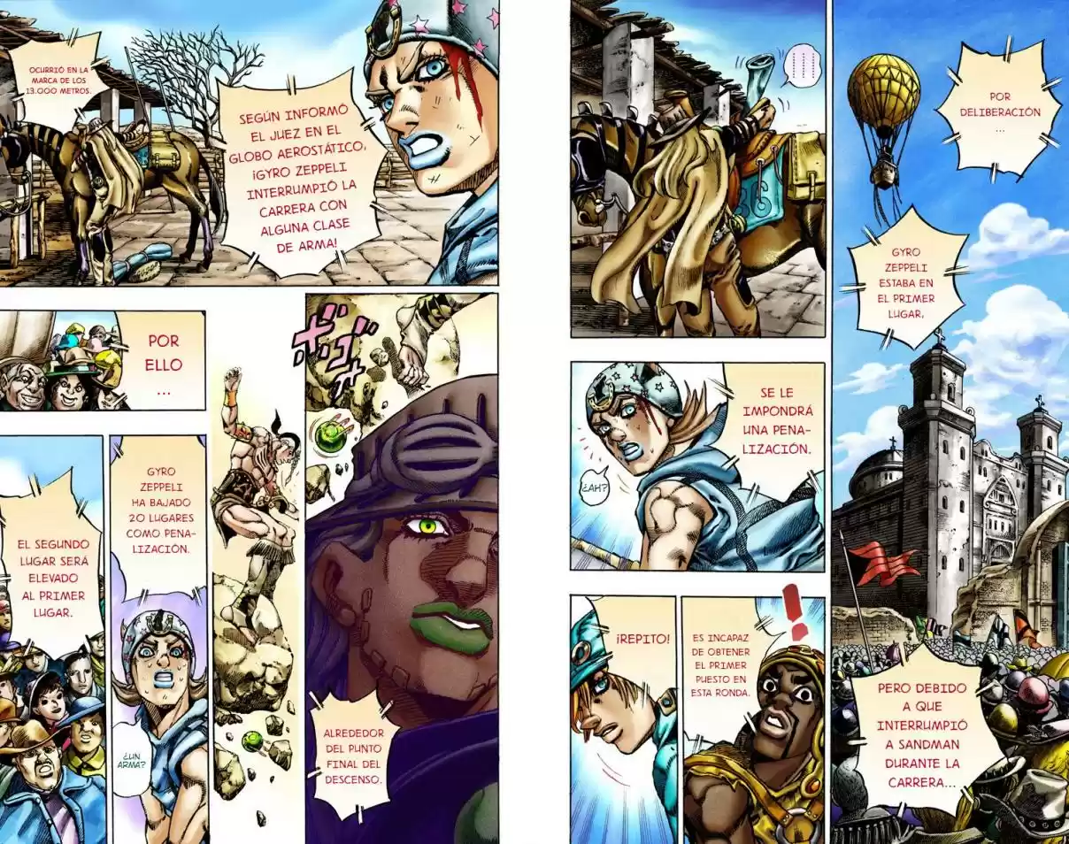JoJo's Bizarre Adventure Part 7 - Steel Ball Run [Official Colored] - Capítulo 12 - Página 7 - LectorTMOo