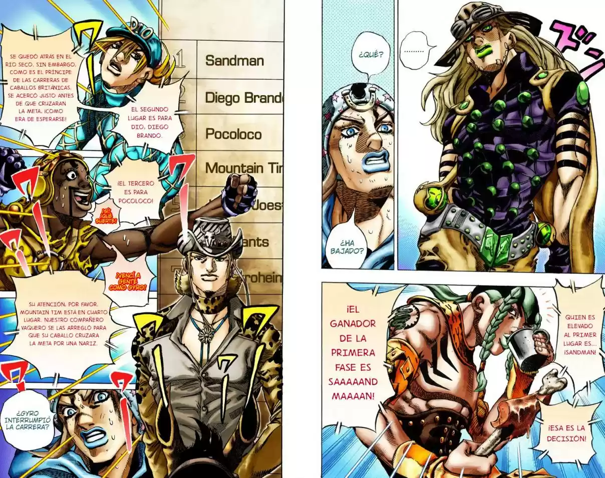 JoJo's Bizarre Adventure Part 7 - Steel Ball Run [Official Colored] - Capítulo 12 - Página 8 - LectorTMOo