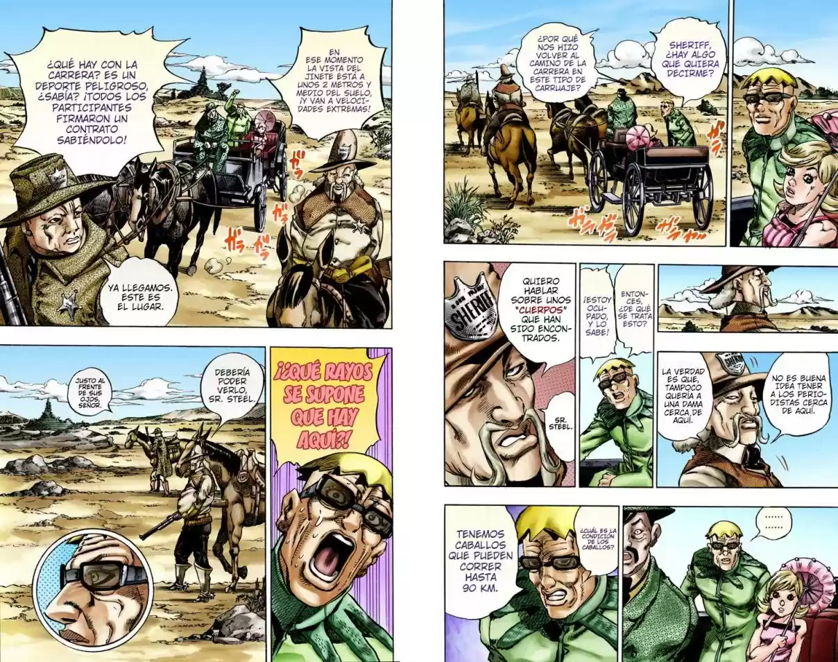 JoJo's Bizarre Adventure Part 7 - Steel Ball Run [Official Colored] - Capítulo 12 - Página 16 - LectorTMOo