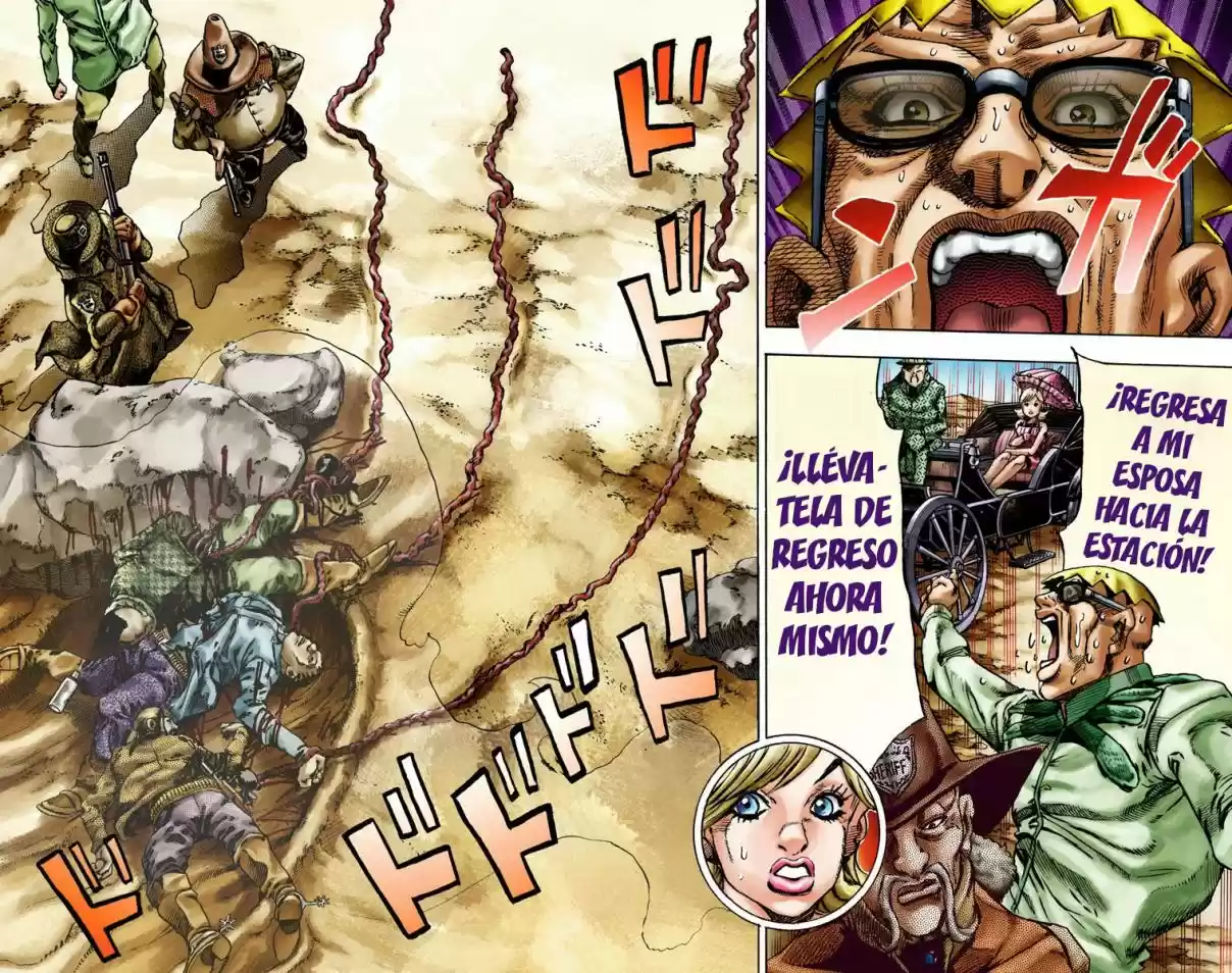 JoJo's Bizarre Adventure Part 7 - Steel Ball Run [Official Colored] - Capítulo 12 - Página 17 - LectorTMOo