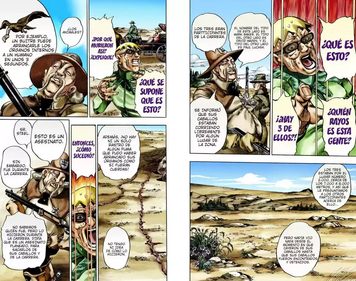 JoJo's Bizarre Adventure Part 7 - Steel Ball Run [Official Colored] - Capítulo 12 - Página 18 - LectorTMOo
