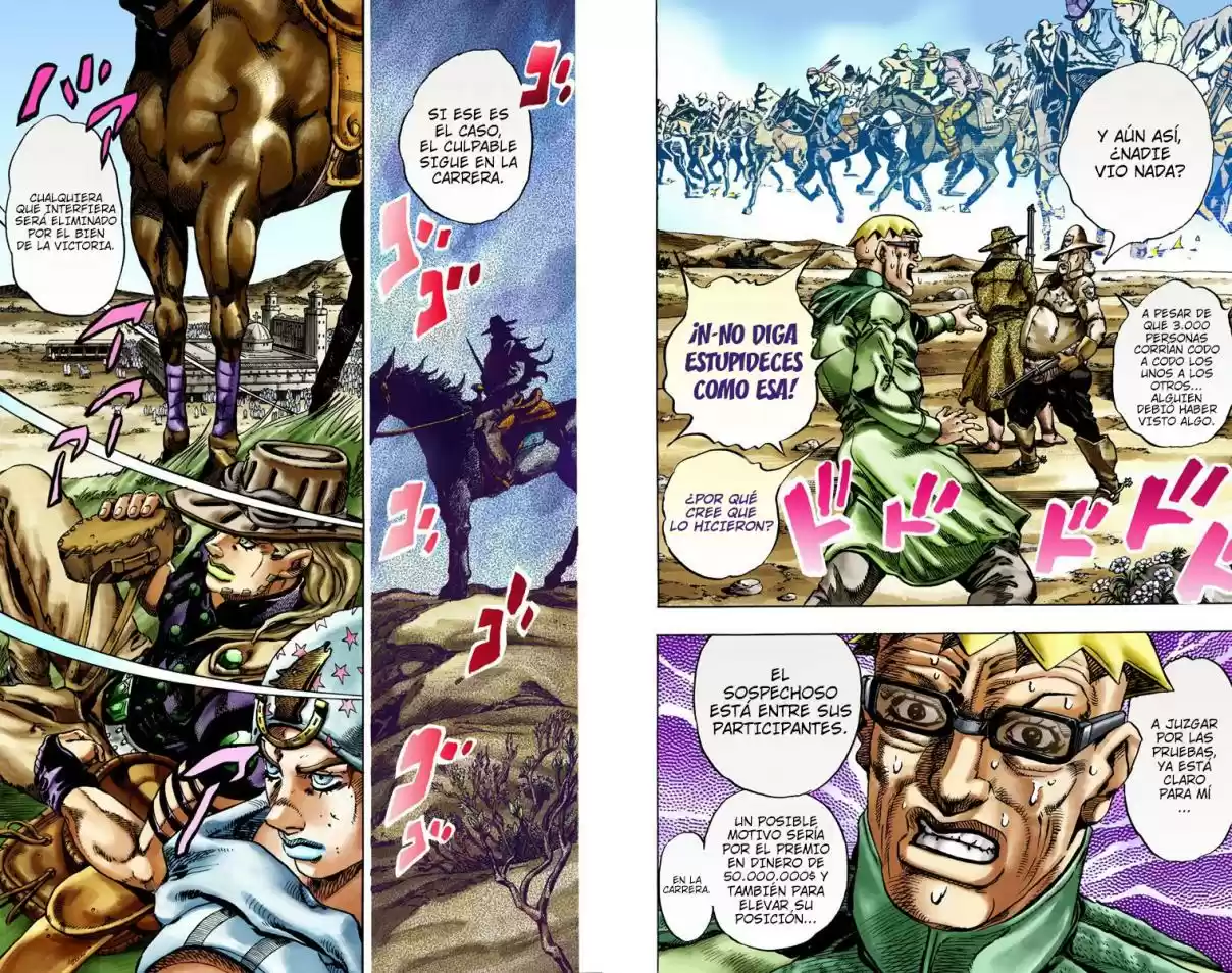 JoJo's Bizarre Adventure Part 7 - Steel Ball Run [Official Colored] - Capítulo 12 - Página 19 - LectorTMOo