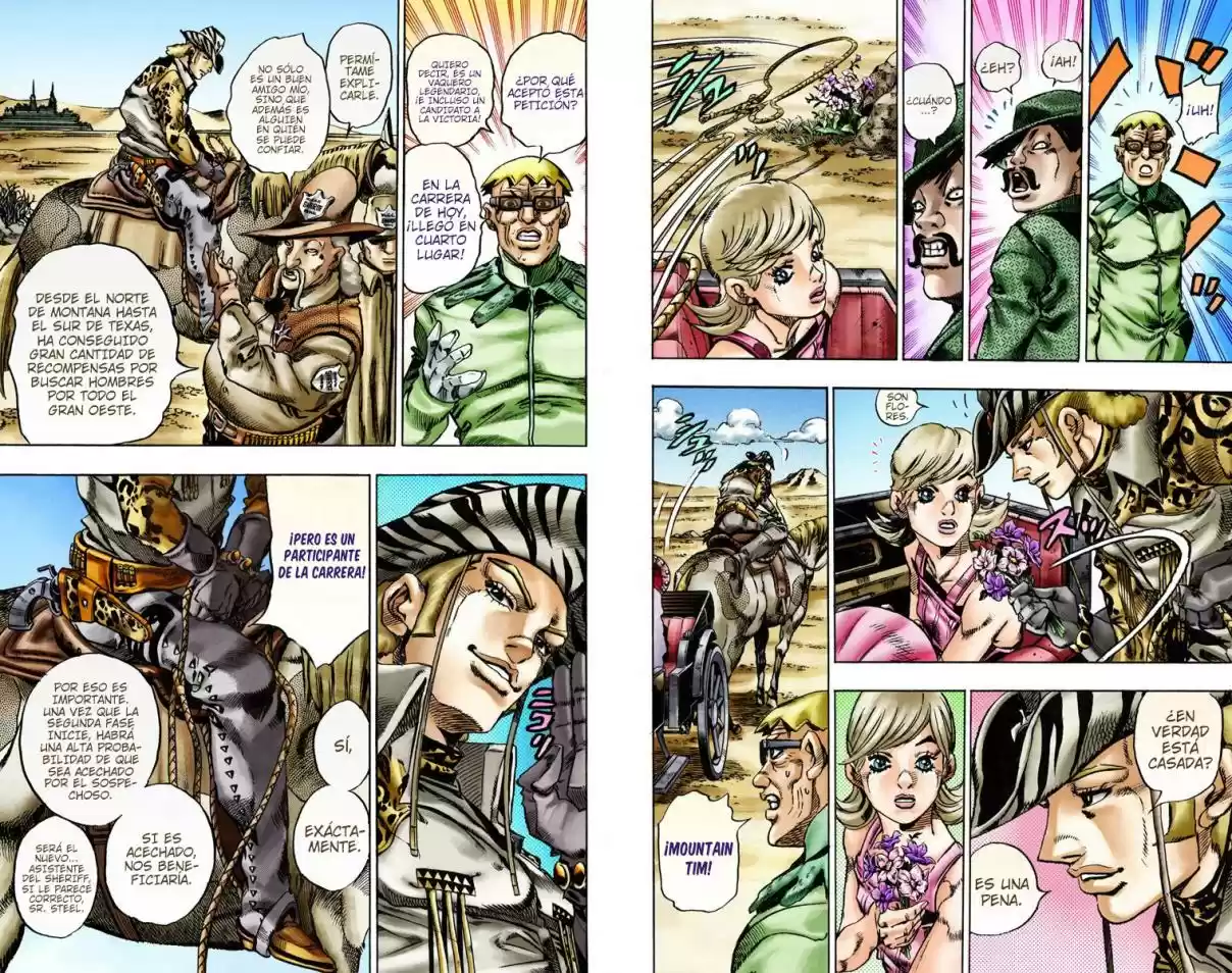 JoJo's Bizarre Adventure Part 7 - Steel Ball Run [Official Colored] - Capítulo 13 - Página 4 - LectorTMOo