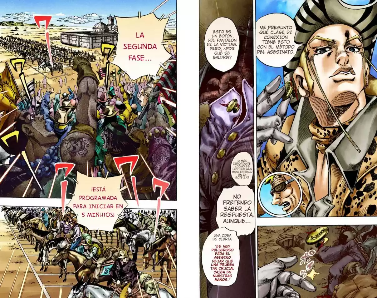 JoJo's Bizarre Adventure Part 7 - Steel Ball Run [Official Colored] - Capítulo 13 - Página 8 - LectorTMOo