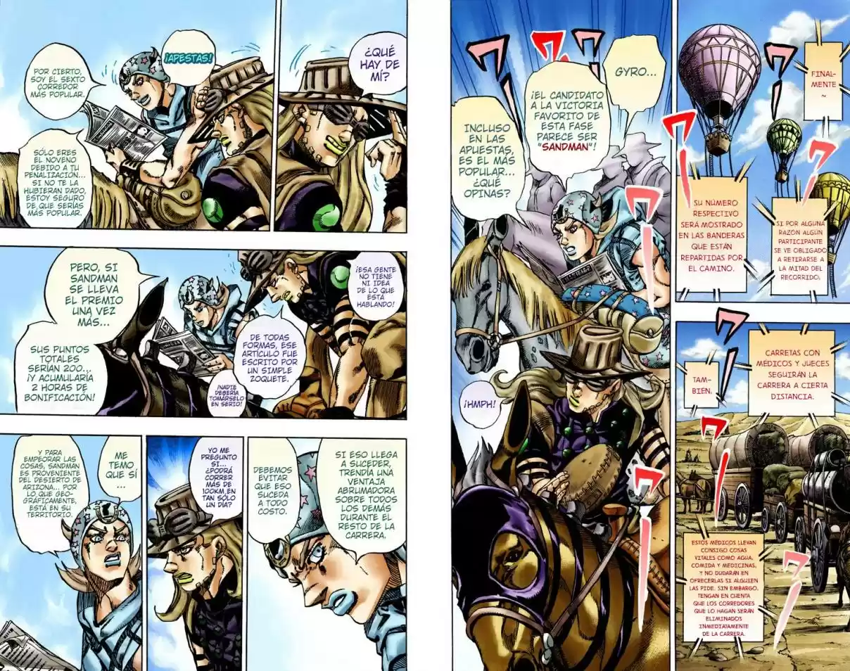 JoJo's Bizarre Adventure Part 7 - Steel Ball Run [Official Colored] - Capítulo 13 - Página 10 - LectorTMOo