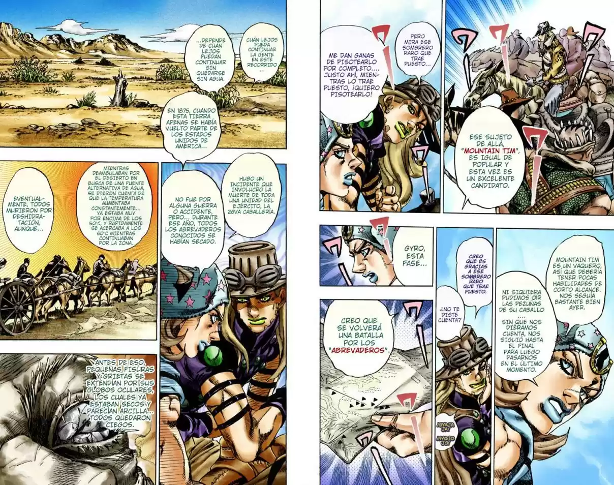 JoJo's Bizarre Adventure Part 7 - Steel Ball Run [Official Colored] - Capítulo 13 - Página 11 - LectorTMOo
