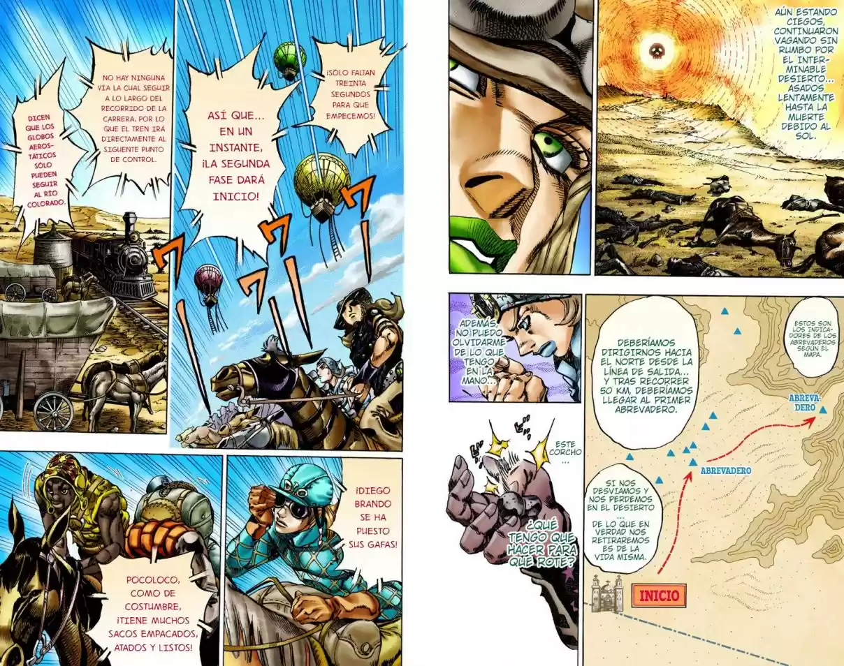 JoJo's Bizarre Adventure Part 7 - Steel Ball Run [Official Colored] - Capítulo 13 - Página 12 - LectorTMOo